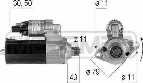 Messmer 220552 - Motorino d'avviamento autozon.pro