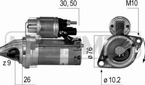 Messmer 220539 - Motorino d'avviamento autozon.pro