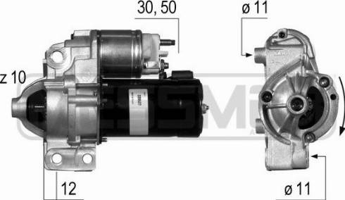 Messmer 220527A - Motorino d'avviamento autozon.pro