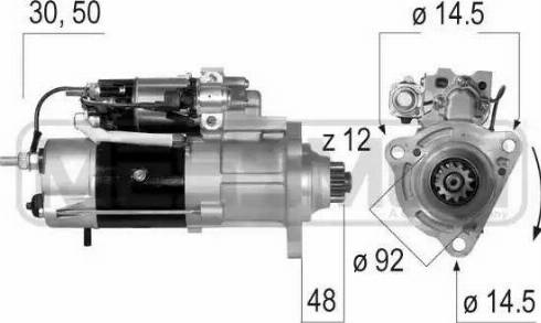 Messmer 220574 - Motorino d'avviamento autozon.pro