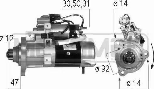 Messmer 220571 - Motorino d'avviamento autozon.pro