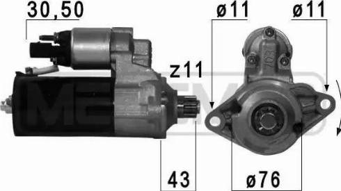 Messmer 220698 - Motorino d'avviamento autozon.pro