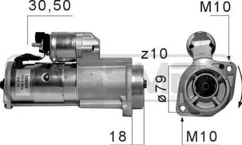 Messmer 220669 - Motorino d'avviamento autozon.pro