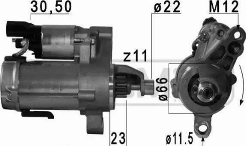 Messmer 220666 - Motorino d'avviamento autozon.pro