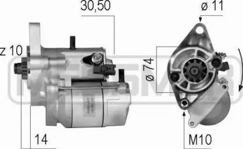 Messmer 220602 - Motorino d'avviamento autozon.pro