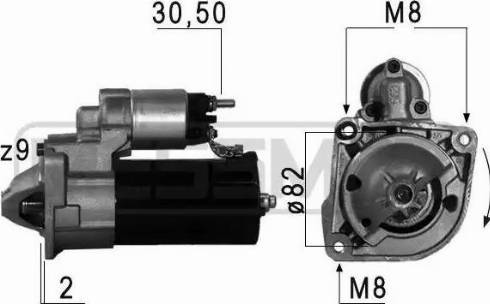 Messmer 220610 - Motorino d'avviamento autozon.pro