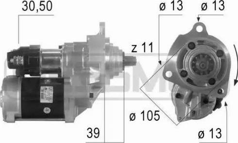 Messmer 220633 - Motorino d'avviamento autozon.pro