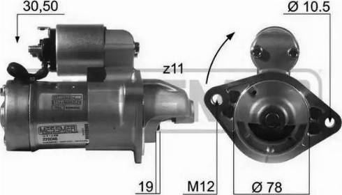 Messmer 220046 - Motorino d'avviamento autozon.pro