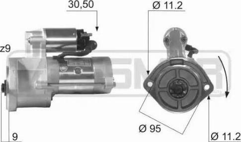 Messmer 220003 - Motorino d'avviamento autozon.pro