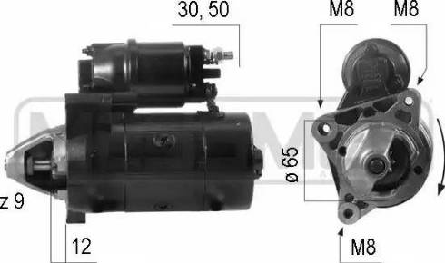 Messmer 220018 - Motorino d'avviamento autozon.pro