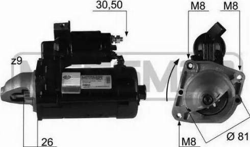 Messmer 220033 - Motorino d'avviamento autozon.pro