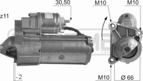 Messmer 220021A - Motorino d'avviamento autozon.pro