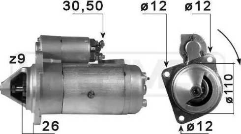 Messmer 220077 - Motorino d'avviamento autozon.pro