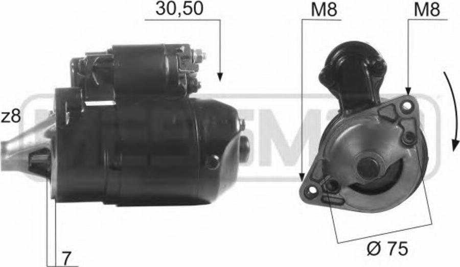 Messmer 220194 - Motorino d'avviamento autozon.pro