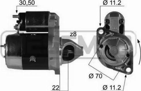 Messmer 220198 - Motorino d'avviamento autozon.pro