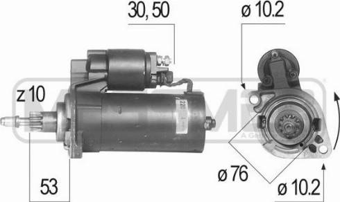 Messmer 220144R - Motorino d'avviamento autozon.pro