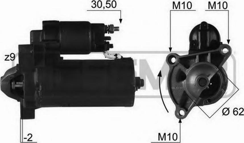 Messmer 220140 - Motorino d'avviamento autozon.pro