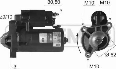 Messmer 220163 - Motorino d'avviamento autozon.pro