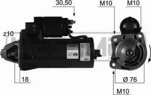 Messmer 220167 - Motorino d'avviamento autozon.pro