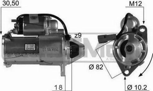 Messmer 220119 - Motorino d'avviamento autozon.pro