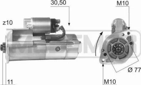 Messmer 220115 - Motorino d'avviamento autozon.pro