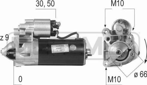 Messmer 220116A - Motorino d'avviamento autozon.pro