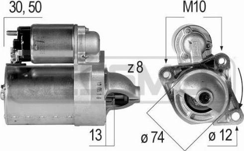 Messmer 220118A - Motorino d'avviamento autozon.pro