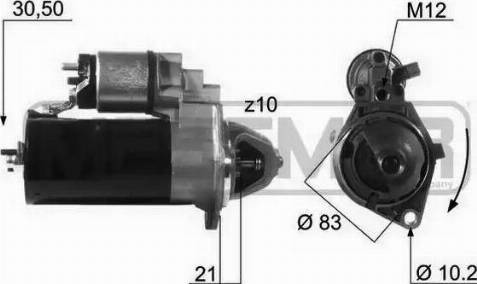 Messmer 220132 - Motorino d'avviamento autozon.pro