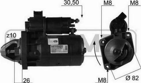 Messmer 220121R - Motorino d'avviamento autozon.pro