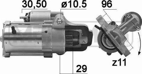 Messmer 220897 - Motorino d'avviamento autozon.pro