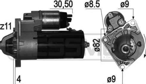 Messmer 220806 - Motorino d'avviamento autozon.pro