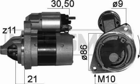 Messmer 220839 - Motorino d'avviamento autozon.pro