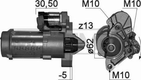 Messmer 220835 - Motorino d'avviamento autozon.pro