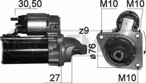 Messmer 220838 - Motorino d'avviamento autozon.pro