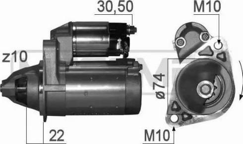 Messmer 220829 - Motorino d'avviamento autozon.pro