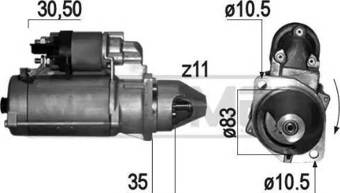 Messmer 220820 - Motorino d'avviamento autozon.pro