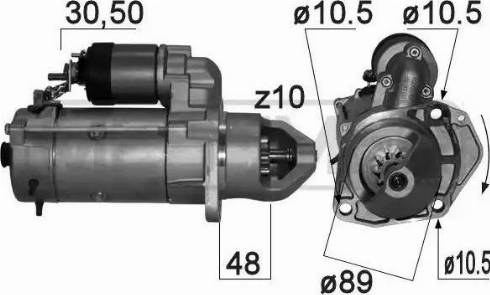 Messmer 220879 - Motorino d'avviamento autozon.pro