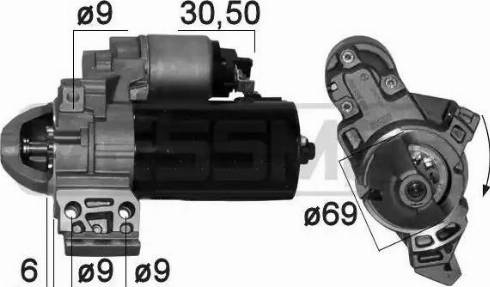 Messmer 220874 - Motorino d'avviamento autozon.pro