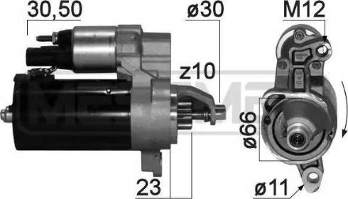 Messmer 220876 - Motorino d'avviamento autozon.pro