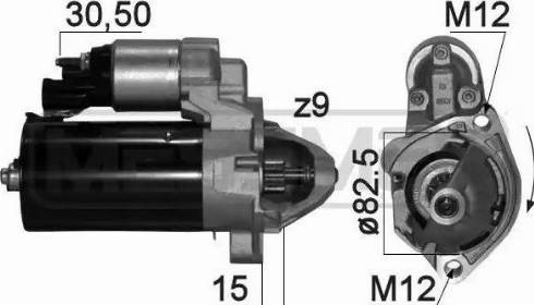 Messmer 220870 - Motorino d'avviamento autozon.pro