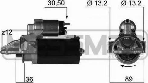 Messmer 220353 - Motorino d'avviamento autozon.pro