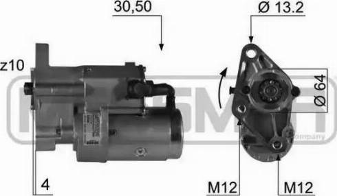 Messmer 220352 - Motorino d'avviamento autozon.pro