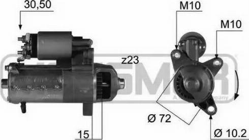 Messmer 220365 - Motorino d'avviamento autozon.pro