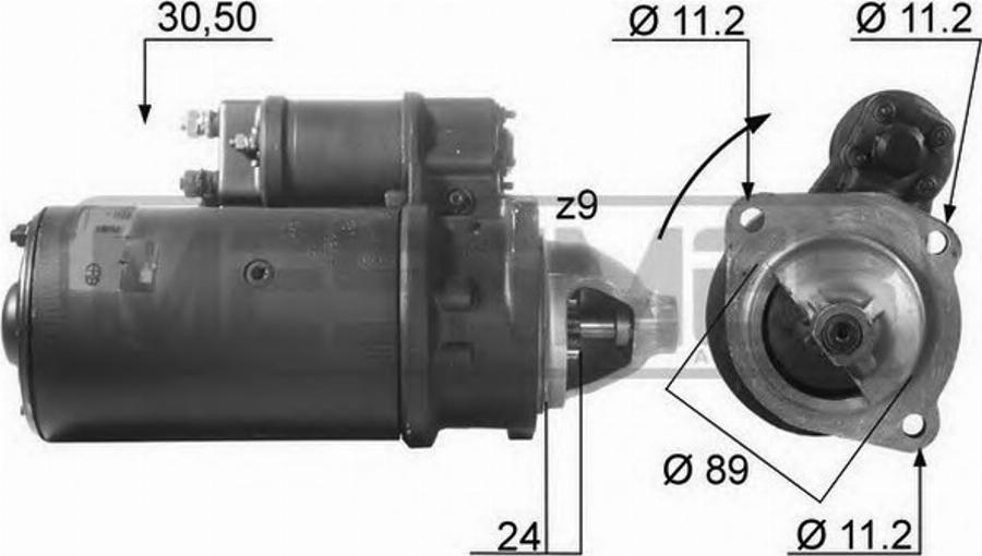 Messmer 220307 - Motorino d'avviamento autozon.pro