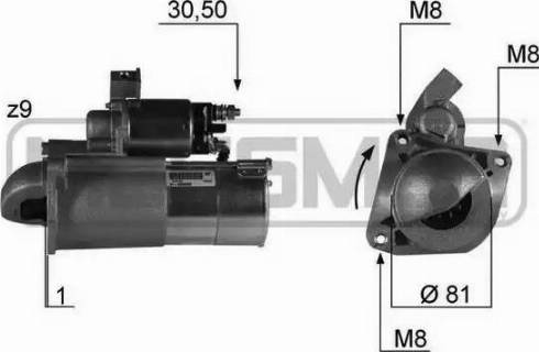 Messmer 220331 - Motorino d'avviamento autozon.pro