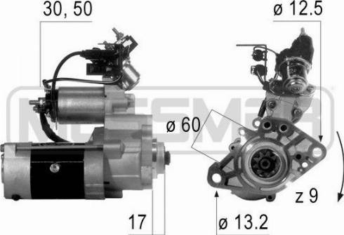 Messmer 220200A - Motorino d'avviamento autozon.pro