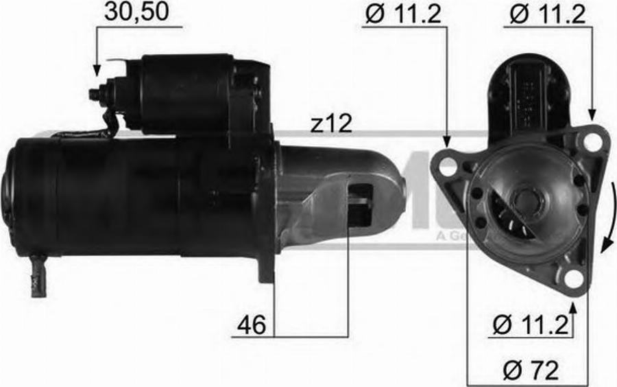 Messmer 220215 - Motorino d'avviamento autozon.pro