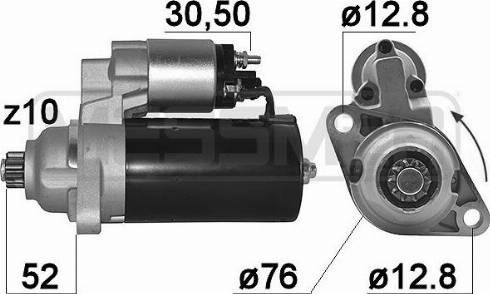 Messmer 220212R - Motorino d'avviamento autozon.pro