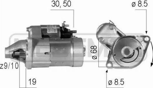 Messmer 220226 - Motorino d'avviamento autozon.pro