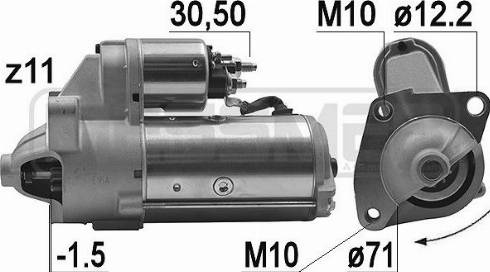 Messmer 220796 - Motorino d'avviamento autozon.pro